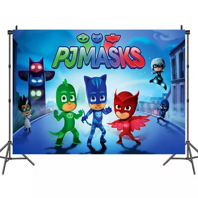 PJ Masks Banner PJ Masks Backdrop Party Decoration Party Supplies AUS Stock • $34.99