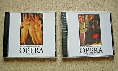 £4.99 • Buy THE TELEGRAPH HISTORY OF OPERA CDs X 2. THE SOPRANOS (NEW) & 1832 - 1843. (USED)