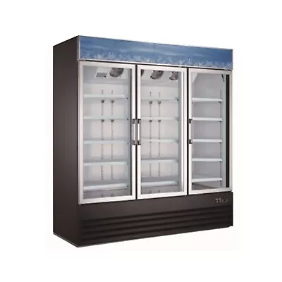 80  Glass Door Freezer Commercial Ice Cream Frozen Food Display Freezer 52cu.ft  • $5376