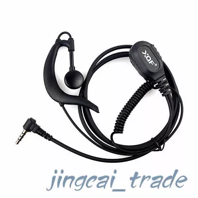 Newest G-Shape PTT Earpiece Earphone For Yaesu Vertex Radio VX-160 VX-3R FT-60R • $12.09