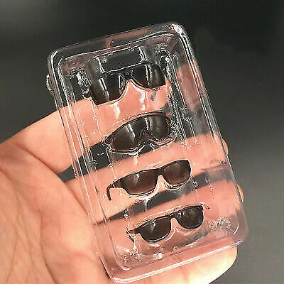 £14.39 • Buy 1/6 Scale 4pcs Male Glasses Sunglasses Model For 12  Action Body Figure Doll Toy