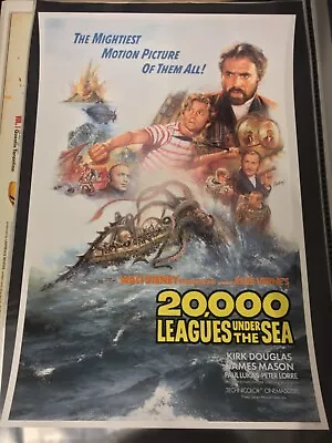 Kwow 20000 LEAGUES UNDER THE SEA Alternative Movie Poster • £299.99