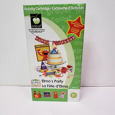  Cricut Cartridge - ELMO'S PARTY  Complete Gently Used - Linked Status Unknown • $13.16