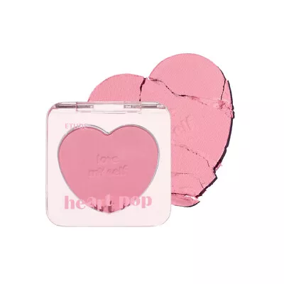 [ETUDE HOUSE] Heart Pop Blusher - 3.3g / Free Gift • $11.69