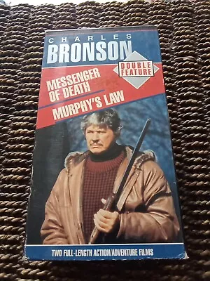 Charles Bronson Double Feature VHS (Messenger Of Death/Murphy's Law) • $12