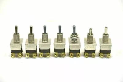 Lot Of 7. Mcgill Toggle Switch. (5) 3/6a 125/250v (1) 15a 277v (1) 20a 277v • $49