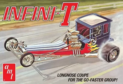 AMT 1/25 Infini-T Drag Race Car Plastic Model Kit AMT1258 • $29.59