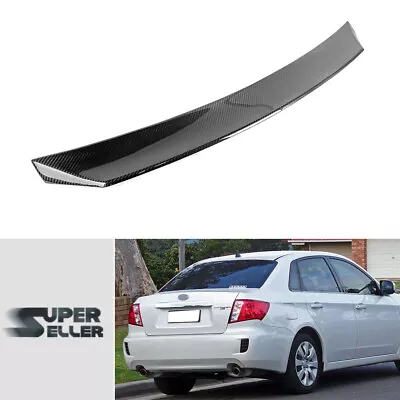 Fit For 08-14 Subaru Impreza WRX 3rd Sedan Rear Trunk Spoiler DTO Type Carbon • $199