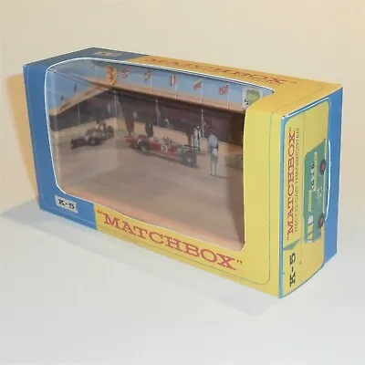Matchbox Lesney King Size K  5 Racing Car Transporter Repro Window Box • $39.99