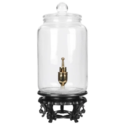 £51.19 • Buy Brewing Wine Glass Dispenser Mason Jar Spigot Juice Containers