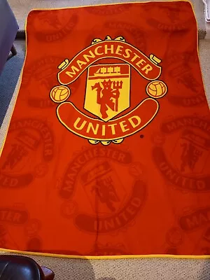 Manchester United Bed Throw Over. • $9.96