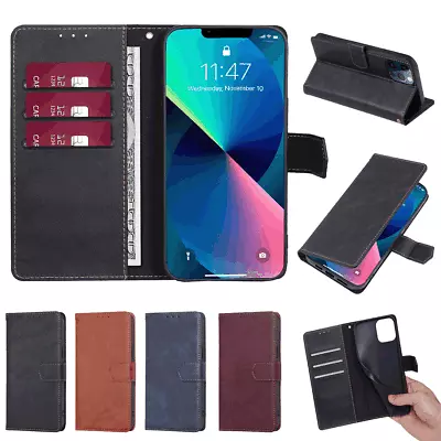 $14.29 • Buy Wallet Flip Case Stand Cover For Sony Xperia XZ Z5 Premium Z6 XA1 XZS XZ2 XZ3 L2