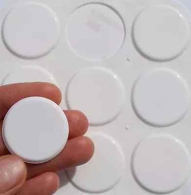 £6.01 • Buy Various Colors LARGE 3M RUBBER FEET ~ 30mm X 2mm Thick ~ Adhesive Furniture Pads