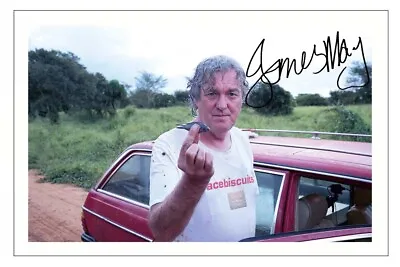 JAMES MAY Signed Autograph PHOTO Signature Gift Print THE GRAND TOUR • £3.49