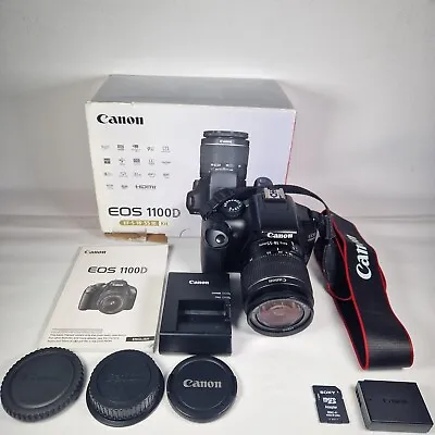 Canon EOS 1100D Camera Kit With 18-55mm Lens *546 Shutter Count *NEXT DAY POST* • £184.99