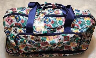 Vera Bradley Wheeled Carry On Travel Suitcase In Cuban Stamps • $99