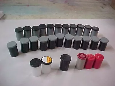 $10 • Buy Plastic 35mm Film Canisters - Mostly KODAK
