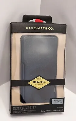 Case Mate Sony Xperia Z1 Compact Signature Flip Mobile Phone Case Proctection  • $11.96