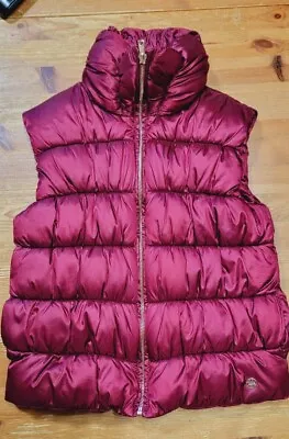 Mayoral Girls' Sleevless BurgundyPuffer Vest Jacket Size 10 NWOT • $24.99