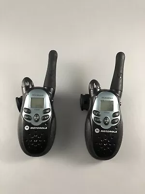 Motorola Talkabout T5000 2-Way Radio Walkie Talkie Parts With Charger Up1 • $20