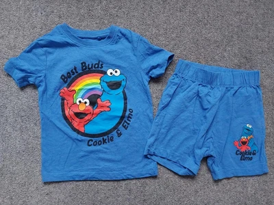£2.99 • Buy Toddler Boys Sesame Street, Shorts/t Shirt Set 18-24 Months, Next