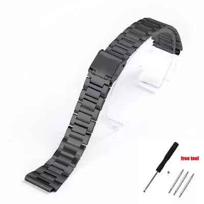 18mm Stainless Steel Metal Watch Band For Casio W800h AE1200 F91W Metal Strap • $7.99