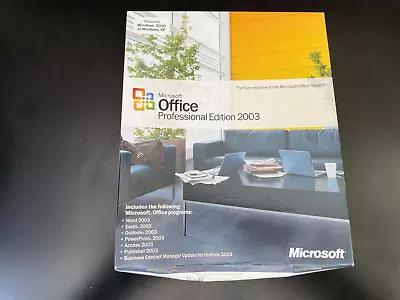 Microsoft Office Professional Edition 2003 • £12.50