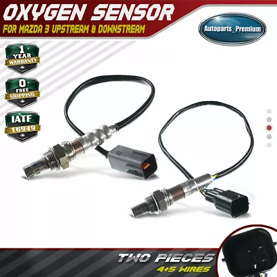 2x Upstream+Downstream O2 02 Oxygen Sensors For Mazda 3 2010-2013 L4 2.0L • $59.59