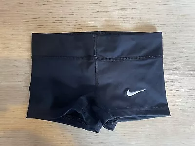 Nike Girls’ Performance Game Volleyball Shorts Black Size XS New W/o Tags • $15