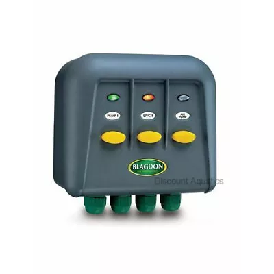 £41.90 • Buy Blagdon Powersafe Weatherproof Electric Switch Box Garden Fish Pond 3 Way