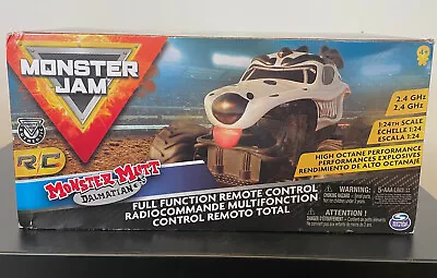 Monster Jam RC Dalmatian Monster Mutt Remote Control Truck 1:24 Scale NIB • $22