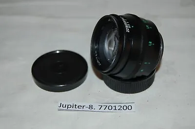 Jupiter-8 2/50 Mm Lens. 39mm Screw Mount (LTM) With Caps. 7701200. UK Sale • £39.99