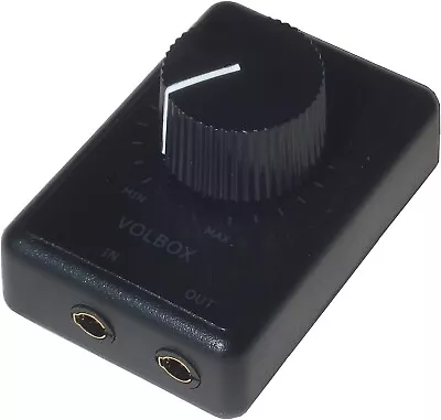 Volbox Inline Audio Volume Control Attenuator 3.5mm 1/8  Aux • $31.99