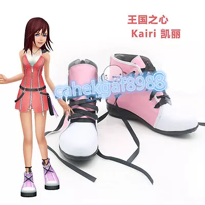 Hot Sale Kingdom Hearts 2 Kairi Boot Party Shoes Cosplay Boots Custom-made :d • $45