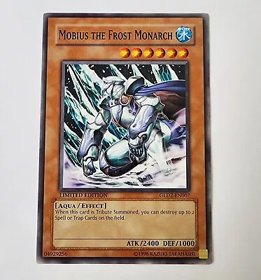 Mobius The Frost Monarch - GLD2-EN007 - NM - Common - Limited - Yugioh • $2.76