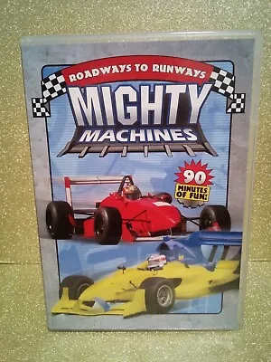 (1-574)  Mighty Machines: Roadways To Runways  Dvd / Pre-watched / 3 Shows • $5.95