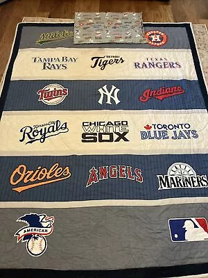 Pottery Barn MLB Twin Size Bed Sheets And Quilt • $70