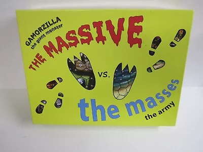 Massive Vs The Masses Gamorzilla Godzilla Monster Army Board Game Unused Rare • $65