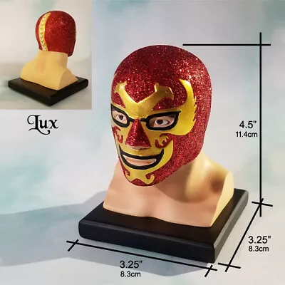 Dos Caras Lucha Libre Bust Busto Luchador Wrestler Collectible Figure • $50