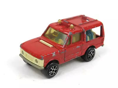 Majorette No. 246 Range Rover Fire Vehicle Car Die-cast Vintage Toy 1:60 • £5.99