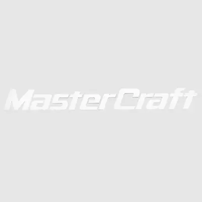 MasterCraft Boat Raised Decal 7503000 | 46 3/4 X 5 Inch Satin White • $400.70