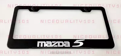 Mazda 5 Stainless Steel Finished License Plate Frame Holder Rust Free • $12.99