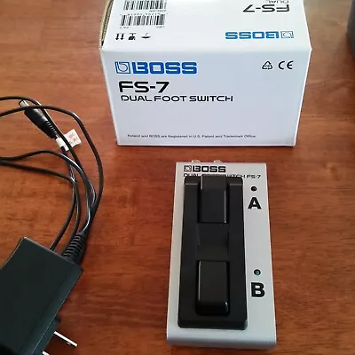Boss FS-7 Dual Footswitch & Power Supply • $70