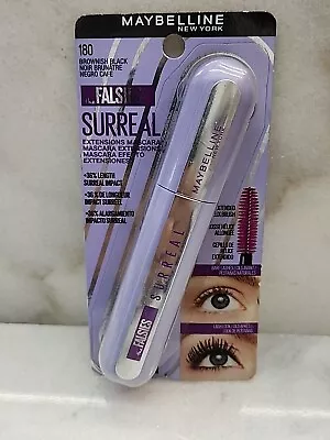 1 Maybelline The Falsies Surreal Lengthening Extensions #180 Brownish Black • $9