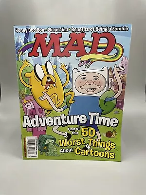 Mad Magazine Worst Things About Cartoons #520 April 2013 “Free Shipping”.   • $11.47