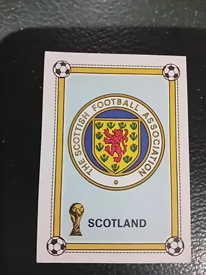 Panini Argentina 78 World Cup Sticker No 313 Scotland Badge • £2.21