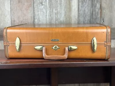 Vintage Samsonite Shwayder Bros Hard Shell Suitcase Luggage 4632 Mid Century MCM • $42.95