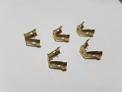 5 Brass Spark Plug Wire Terminal Ends Clips Wico EK Gas Engine Maytag Motor 92 • $0.99