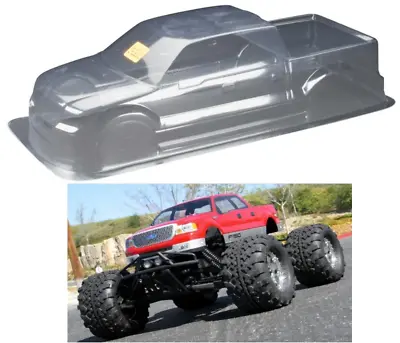 HPI Racing 7196 Ford F-150 Clear Body Savage Flux HP / Savage X 4.6 / T-Maxx • $31.49