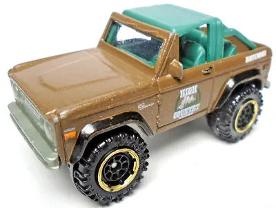 2006 Matchbox '72 Ford Bronco 4x4 High Country Tours Brown 1:57 Diecast Truck • $10.99
